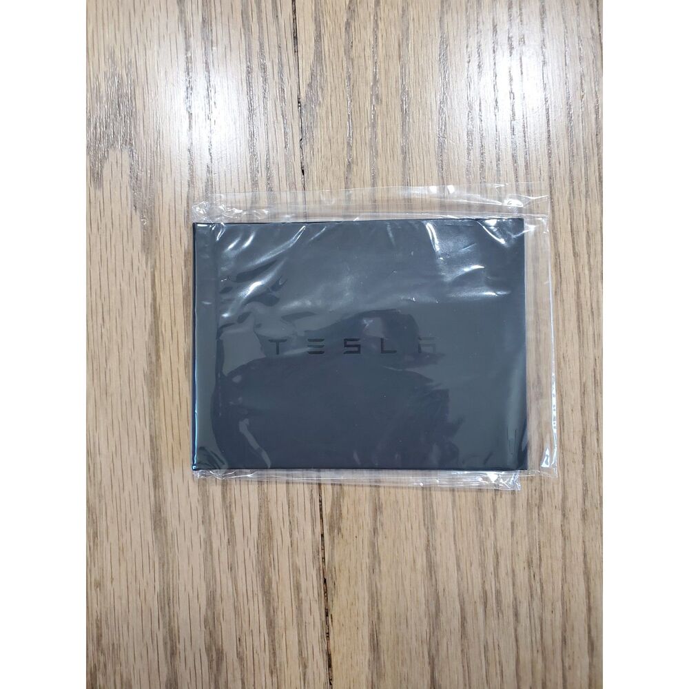 Tesla Bifold Card Holder Wallet Empty Case Only New